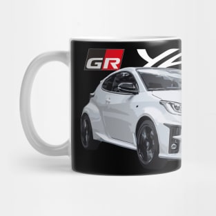 GR YARIS WHITE WRC Mug